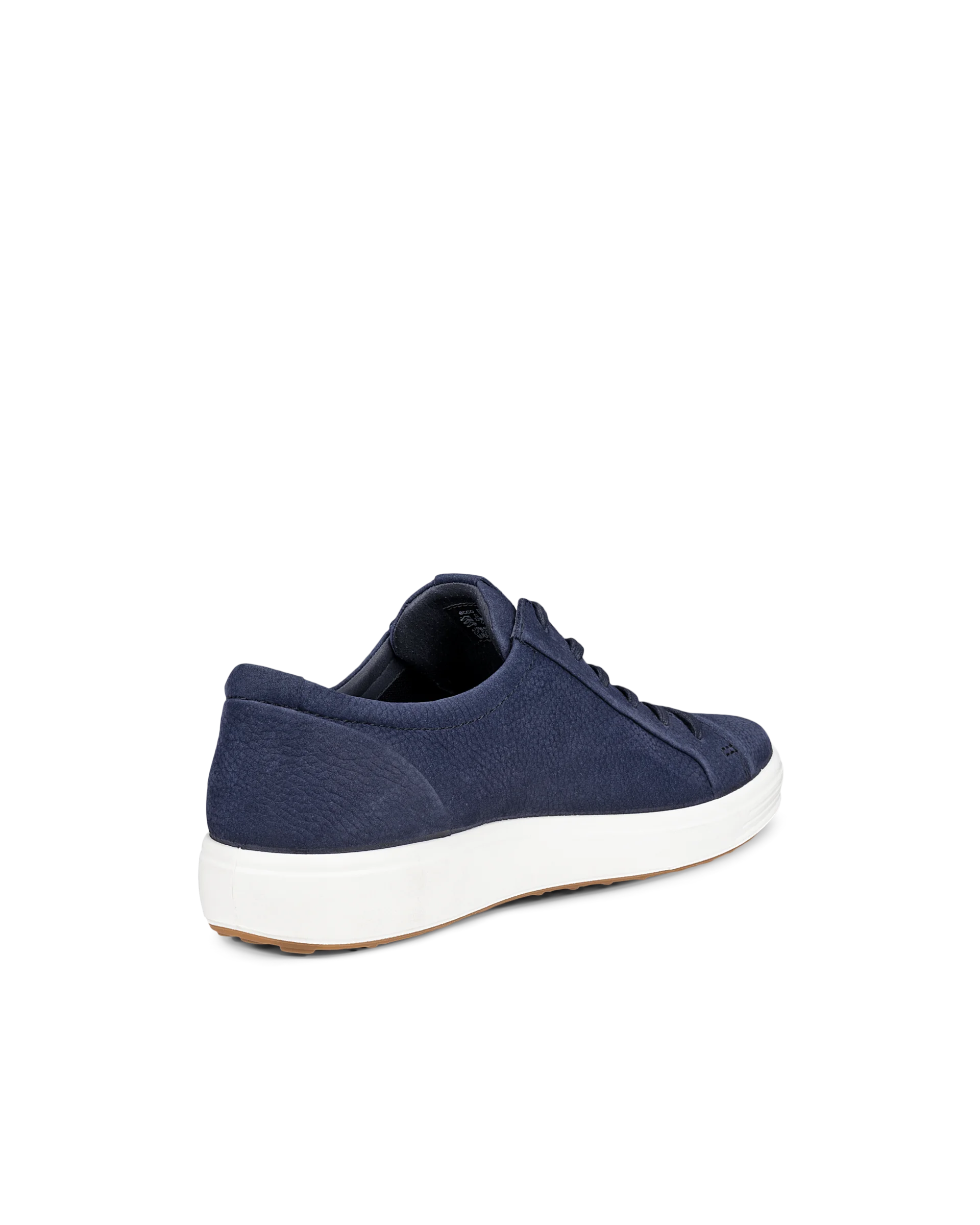 ECCO SOFT 7 M Herren Sneaker aus Nubukleder Blau