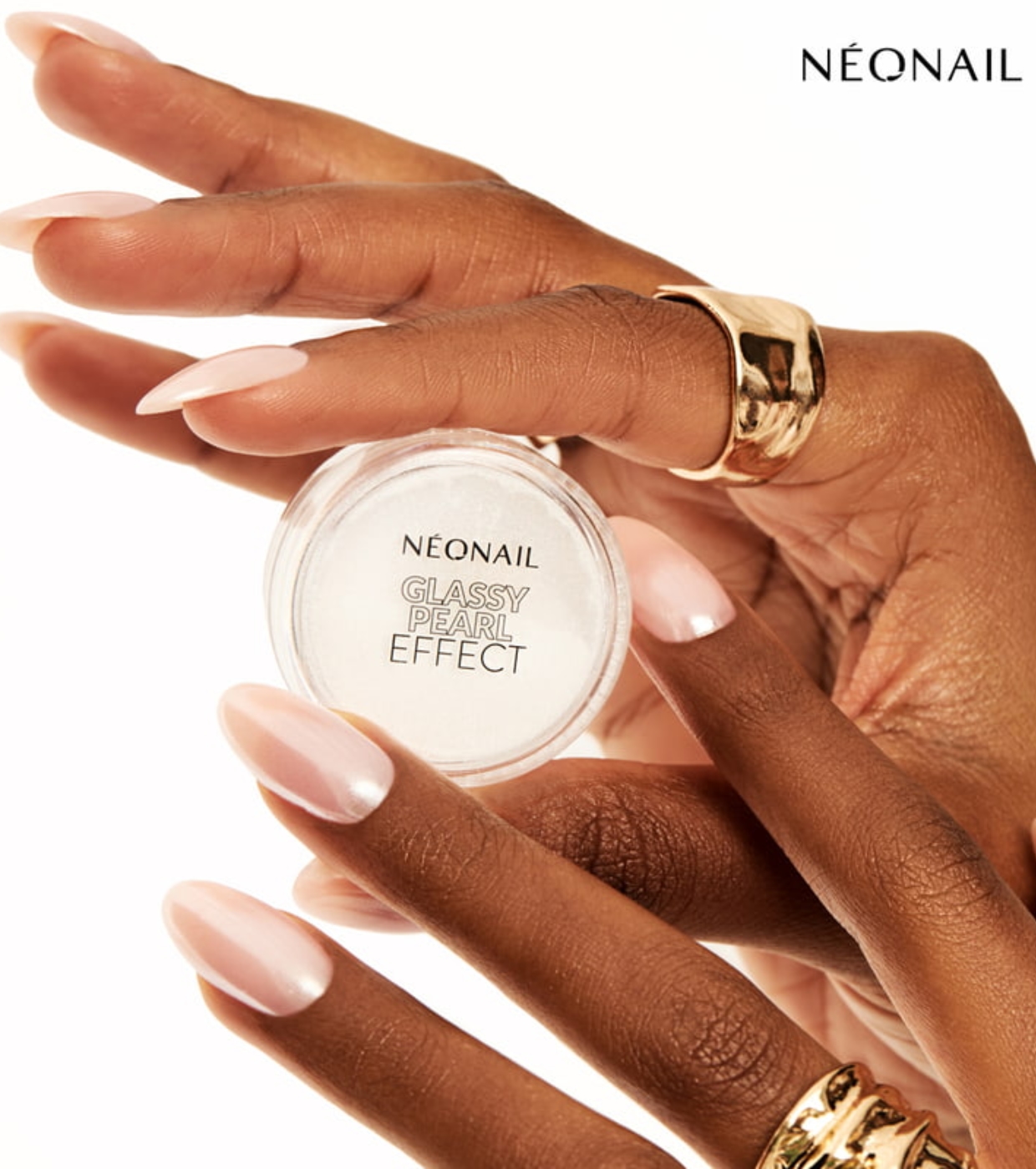NeoNail - Pó para Unhas Glassy Pearl Effect