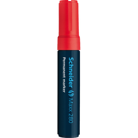 Schneider Maxx 280 Permanent-Marker - rot - 4+12 mm