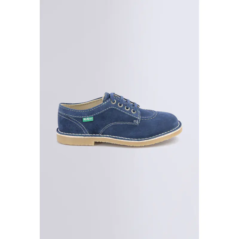 KICK KARMA BLEU DERBIES Cuir Femme
