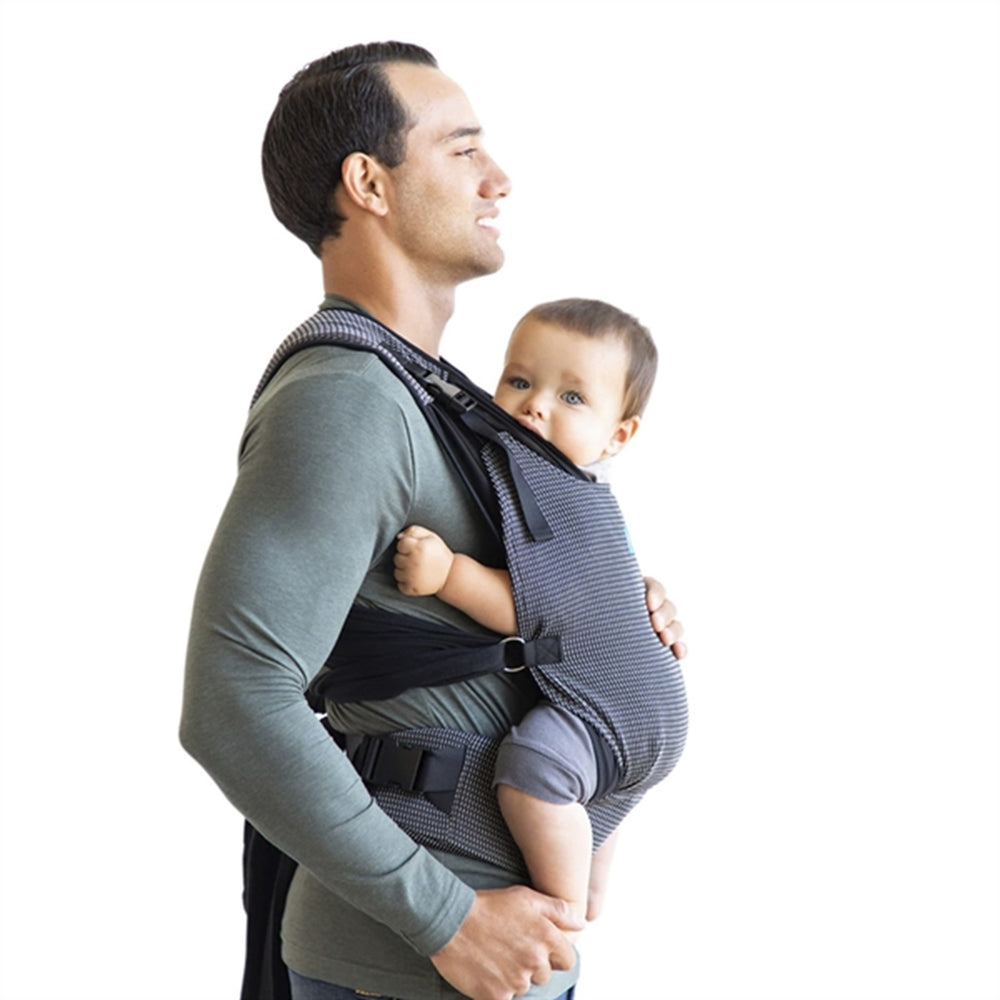 Fit Wrap - Strækvikle/Bæresele Grey - Moby → Luksusbaby.dk