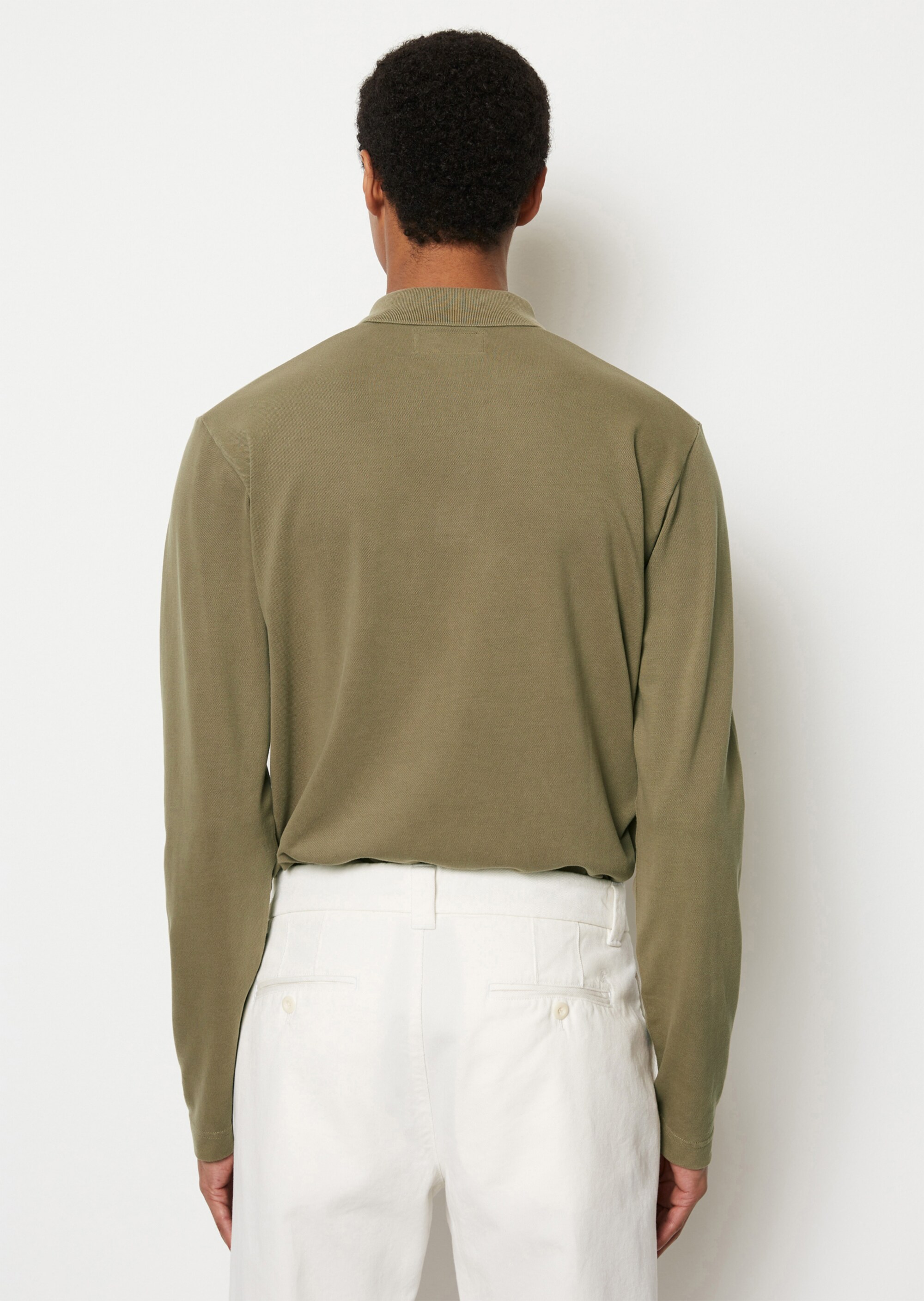 Poloshirt Piqué regular aus Bio-Baumwolle mit Elasthan