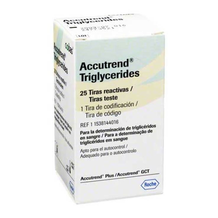 Accutrend® Triglyceride Teststreifen, 25 St