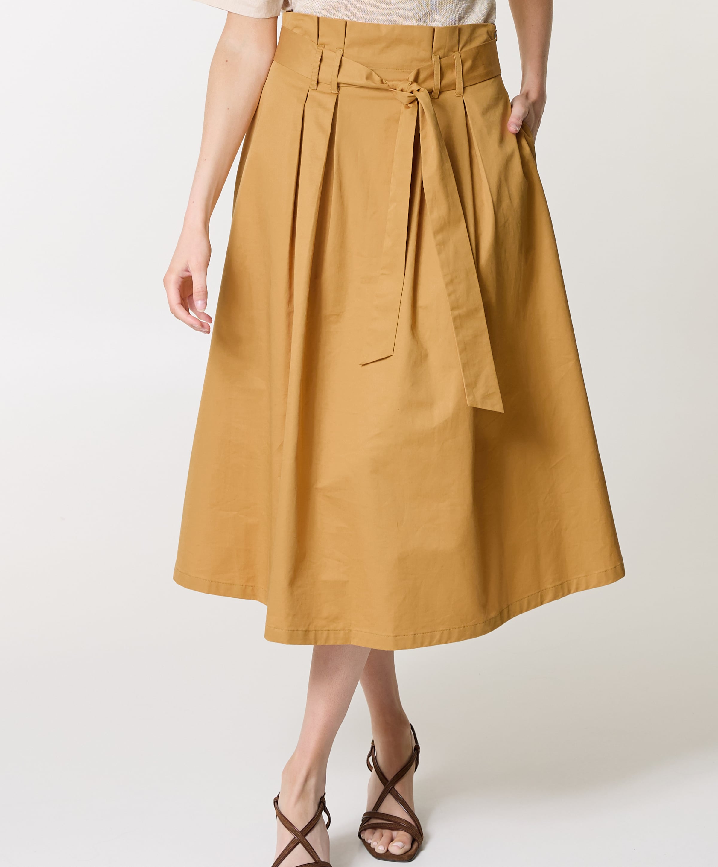 Anna Dames rok beige