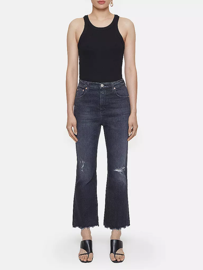 CLOSED Jeans Flared Fit HI-SUN grau