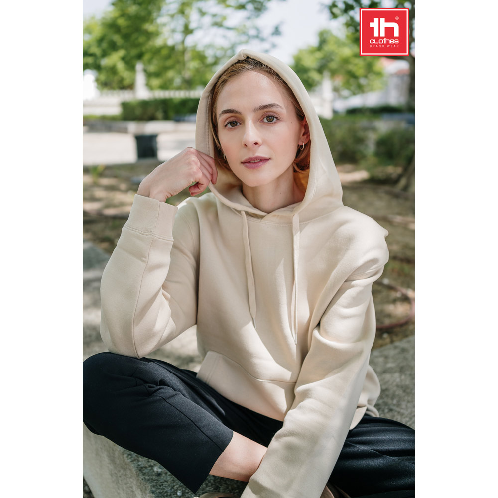 TH Clothes 30160 - Sweat (unisexe) avec capuche en coton et polyester
