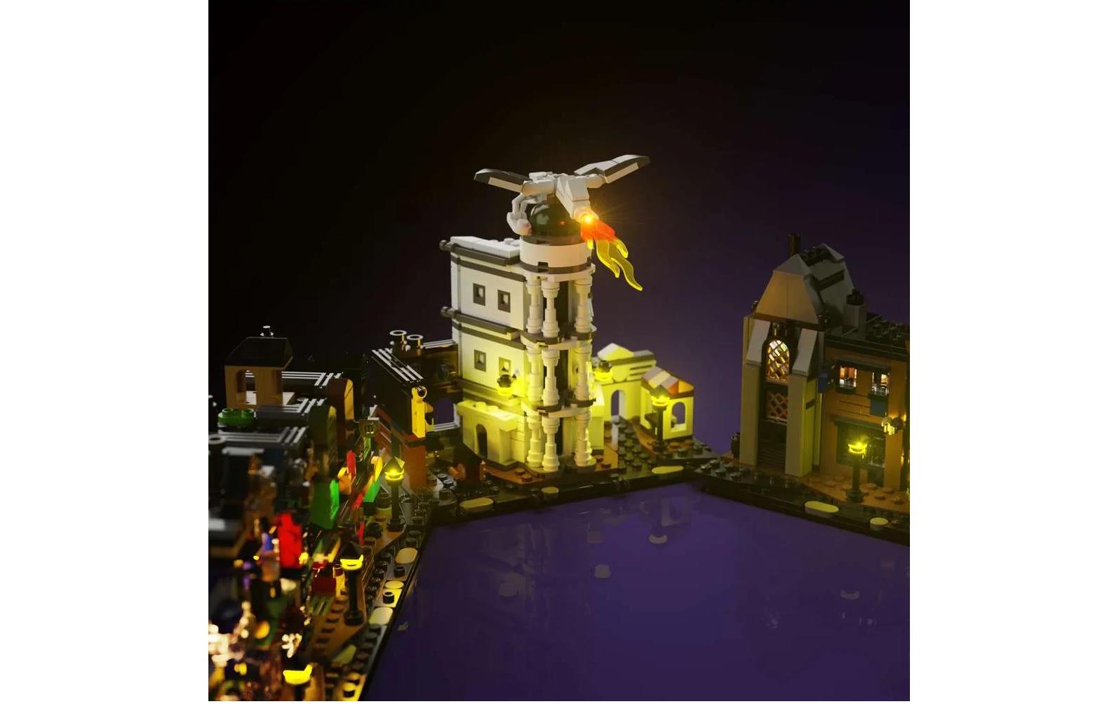 LED-Licht-Set für LEGO® HP Zauberläden LMB 2.0 103720<br>Licht-Set für Lego HP Zauberläden 76444
