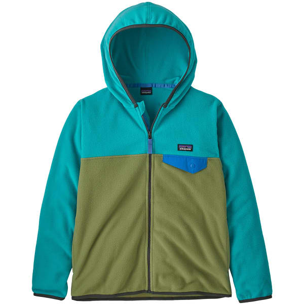 Veste polaire PATAGONIA K'S MICRO D SNAP-T JKT BUCKHORN GREEN