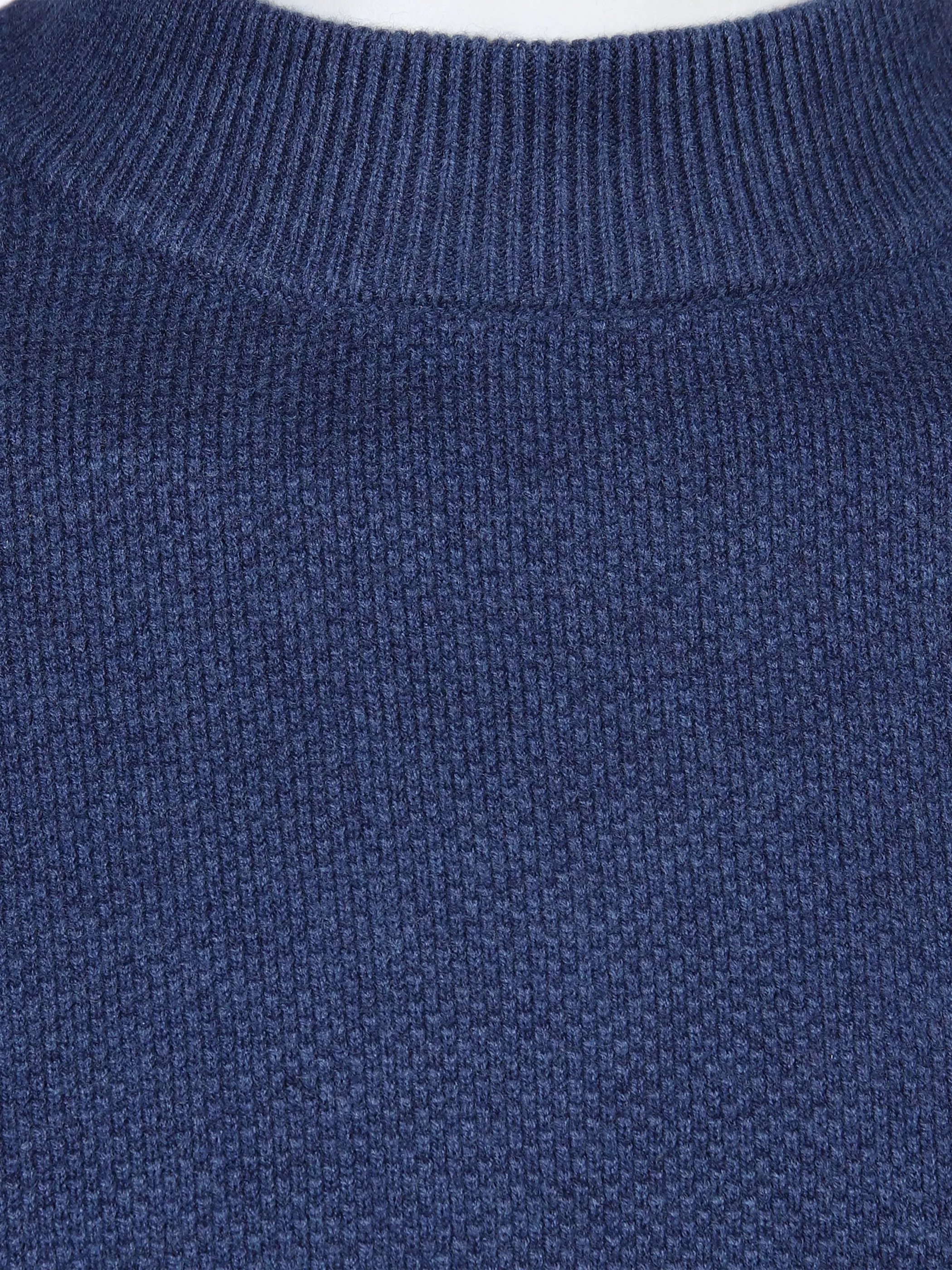 Herren Strickpullover in melierter Optik