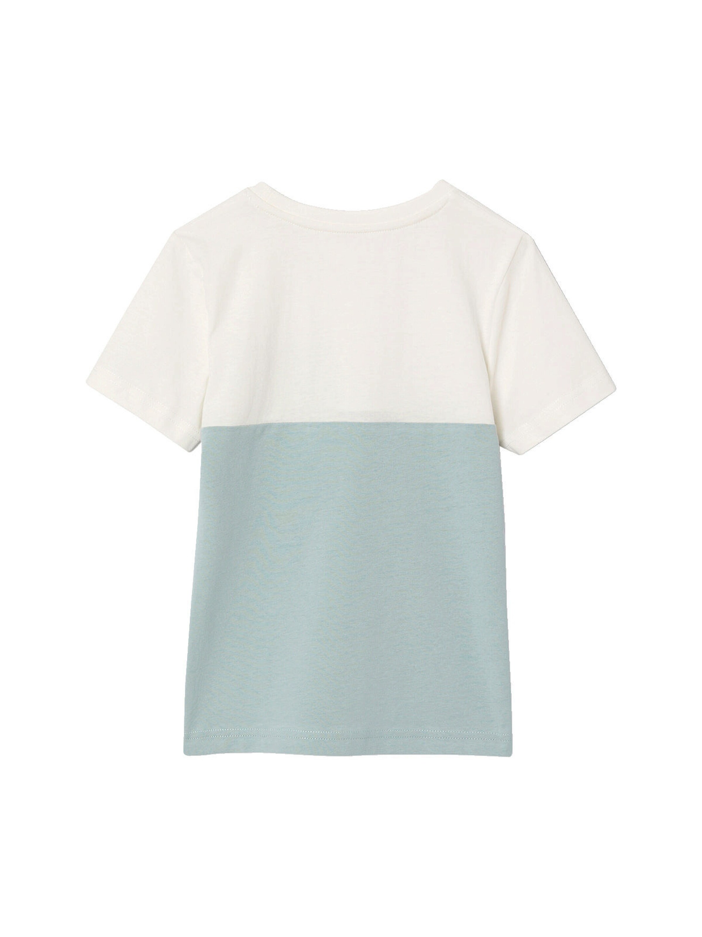 Vertbaudet Jungen T-Shirt, Colorblock mintgrün