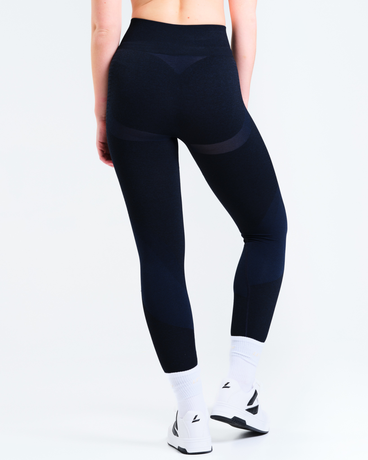 LEVITY Solar Seamless Tights Blue Navy
