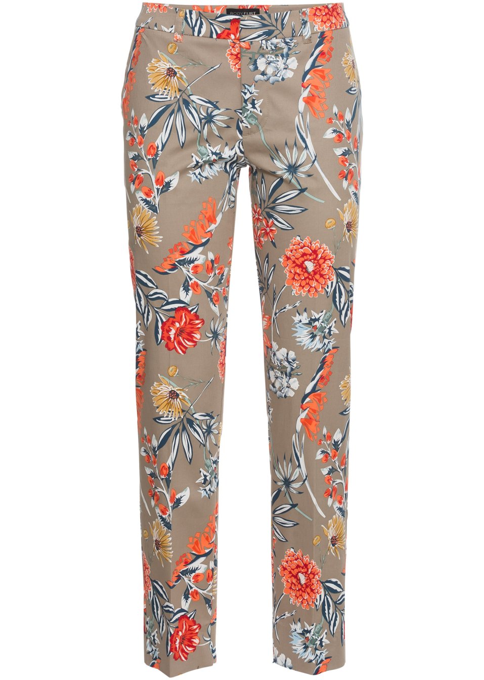 Pantalon extensible 7/8, imprimé