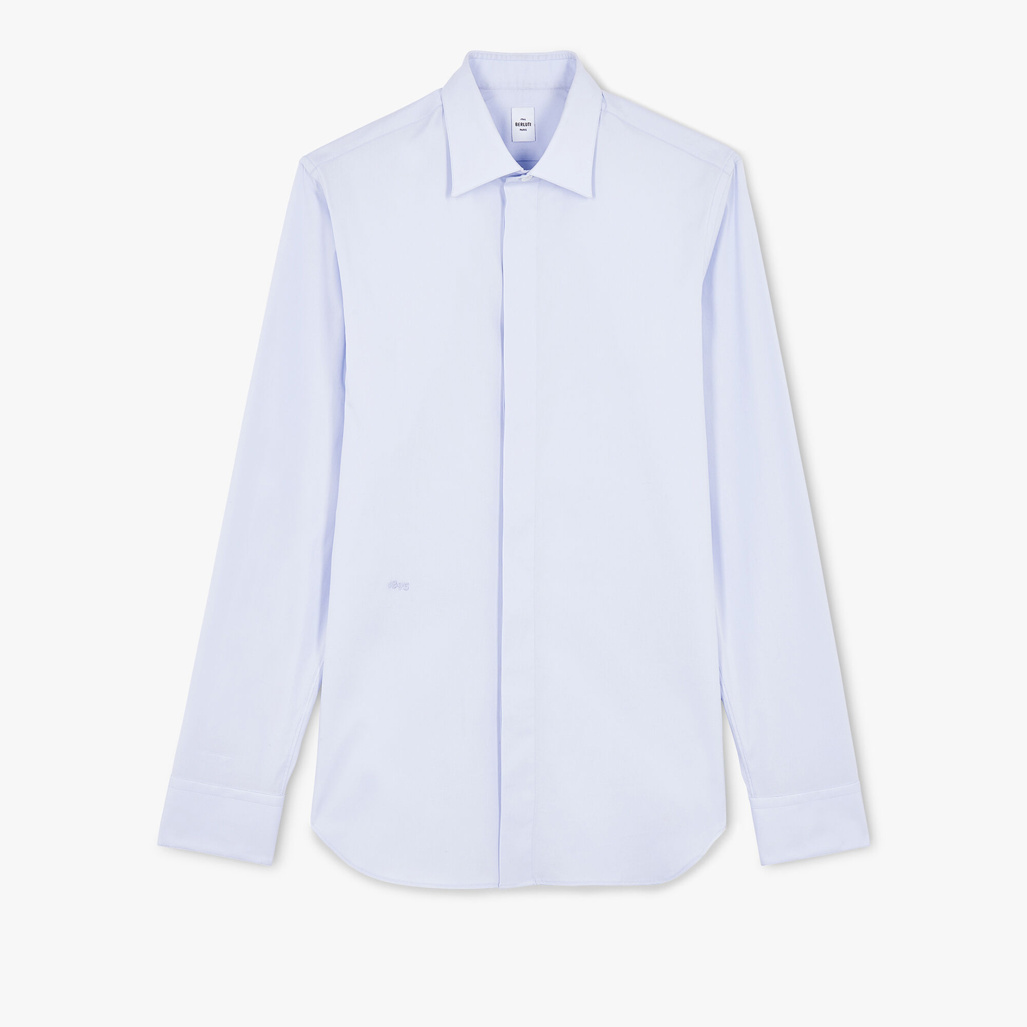 Chemise En Popeline De Coton Stretch