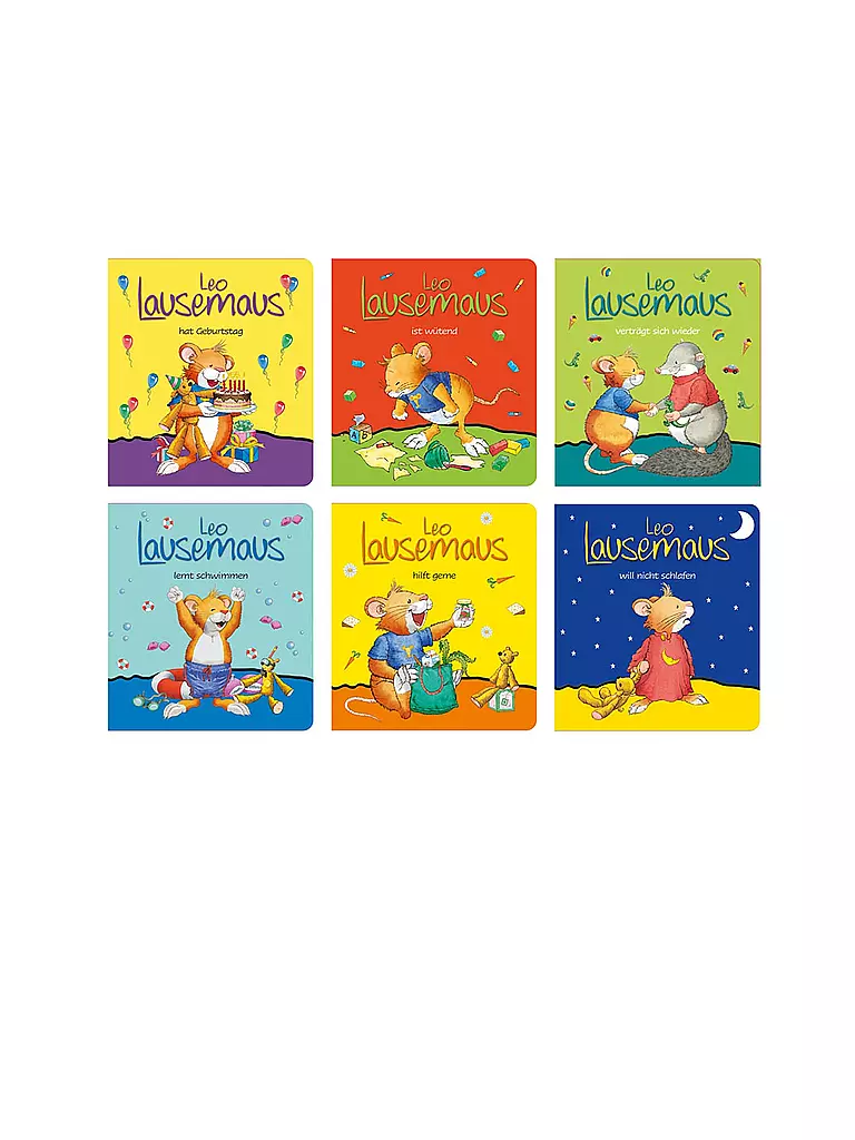 LINGOLI VERLAG Buch - Leo Lausemaus - Mein liebster Geschichtenschatz (Jubiläums-Schuber)  keine Farbe