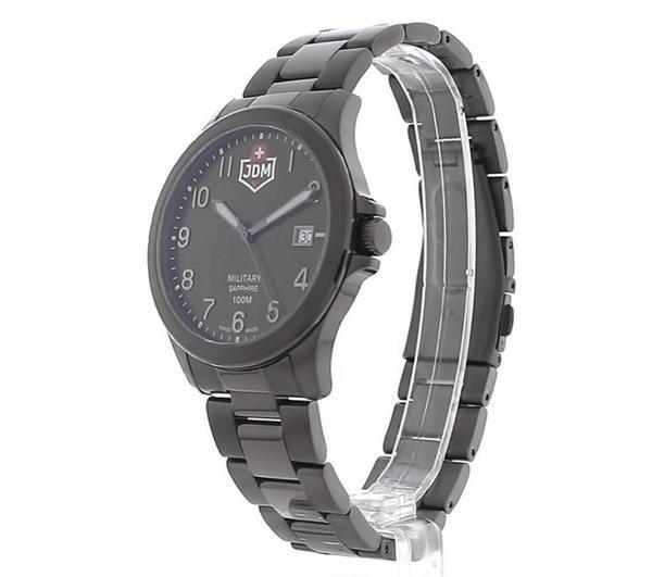 JDM Military Alpha I Gun Ip Green Dial Stainless Steel Sports Watch