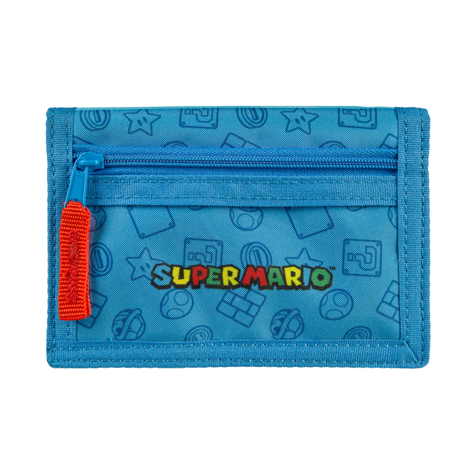 Super Mario - Brustbeutel - blau