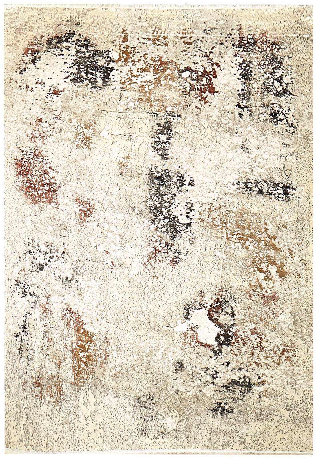 Webteppich COMO 80 x 150 cm grau