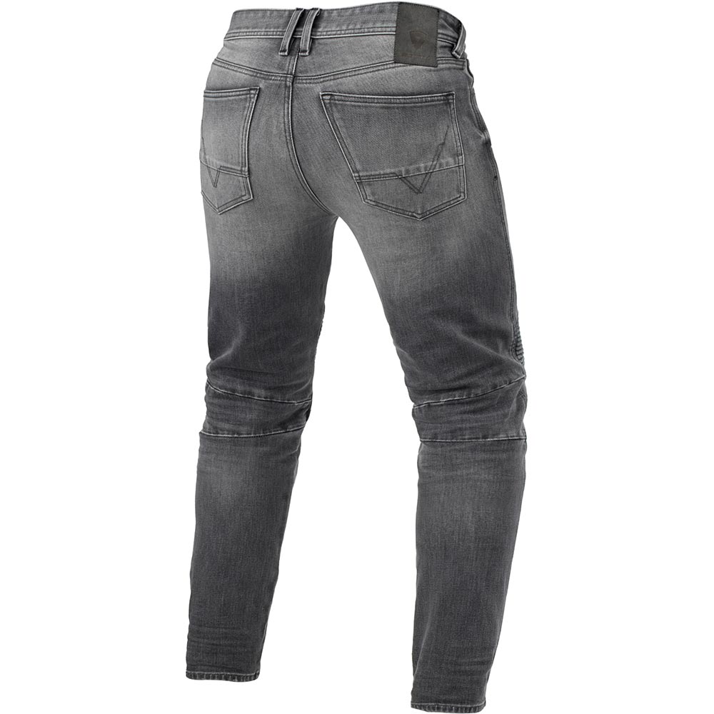 Rev'it - Jean Moto 2 TF - long Gris Clair