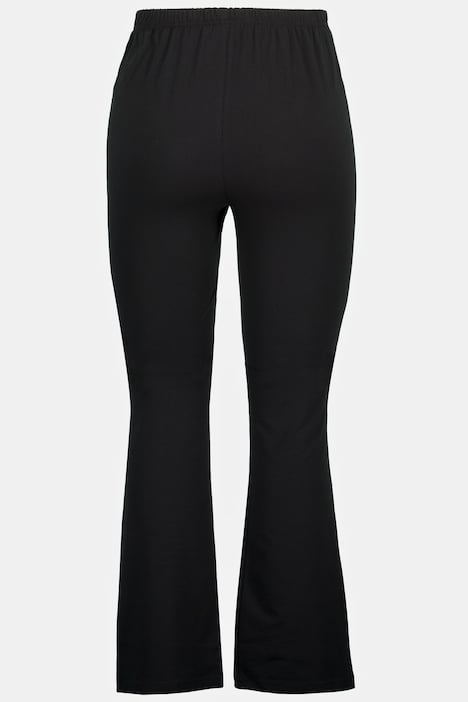 Hose, Yogahose, Jersey, ausgestelltes Bein, Elastikbund