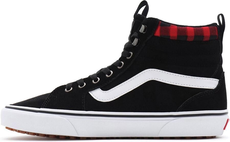 VANS Filmore Hi Guard sneakers zwart wit rood
