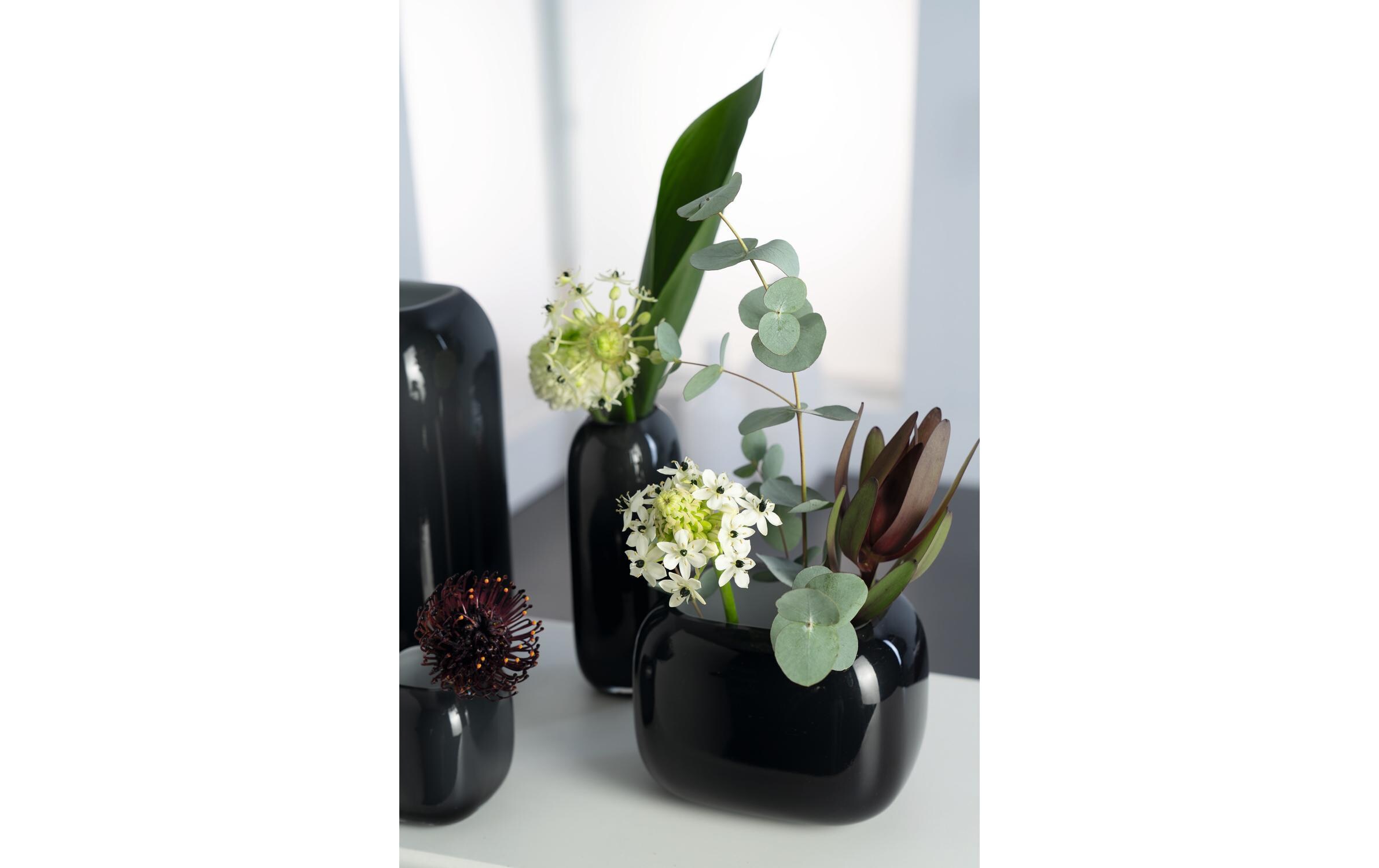 Vase Milano, Grau, 28 cmModerne Dekovase