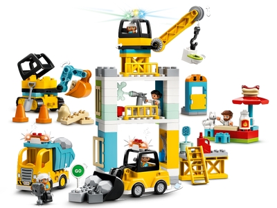 LEGO Torenkraan & Bouwterrein (10933)