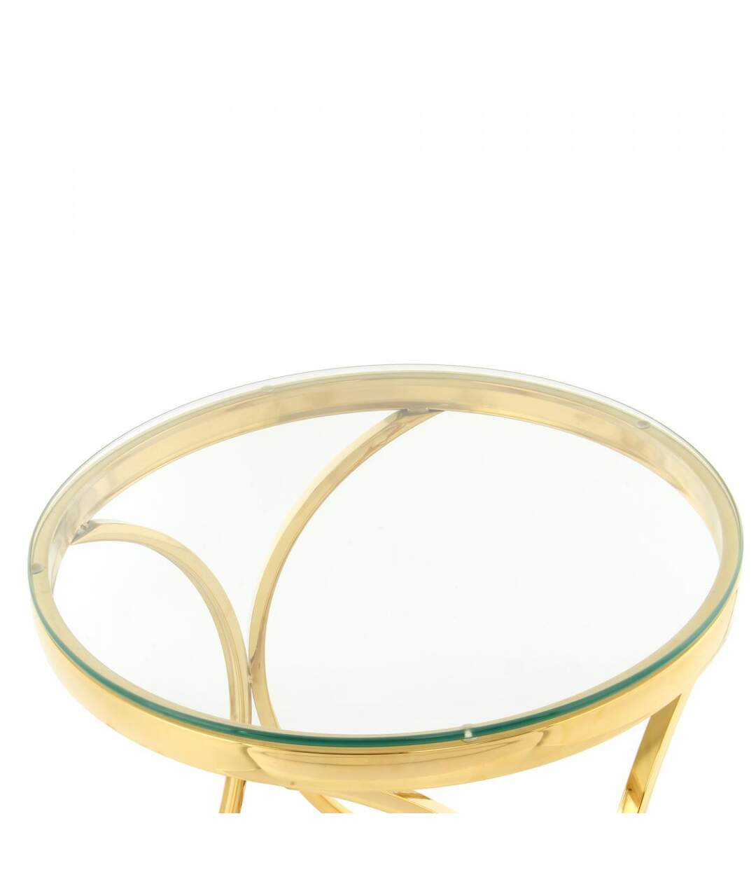 Table basse EMU en acier inoxydable fait main