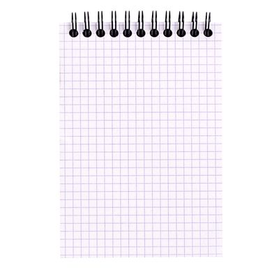 Rhodia - Bloc notes à spirale - 10 x 15 cm - 160 pages - petits carreaux