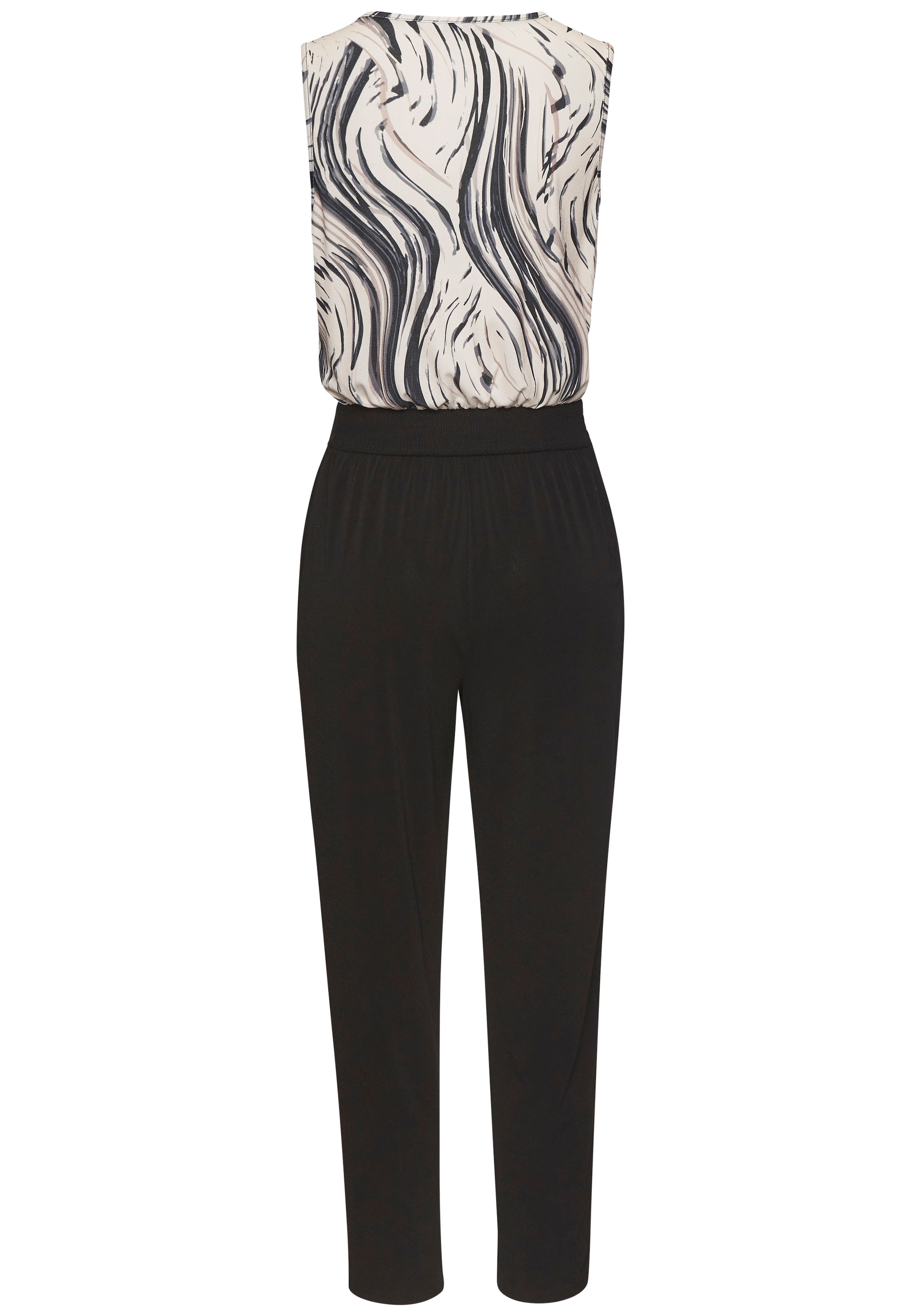 LASCANA Overall , mit bedrucktem Oberteil, eleganter Jumpsuit, Business-Look, festlich
