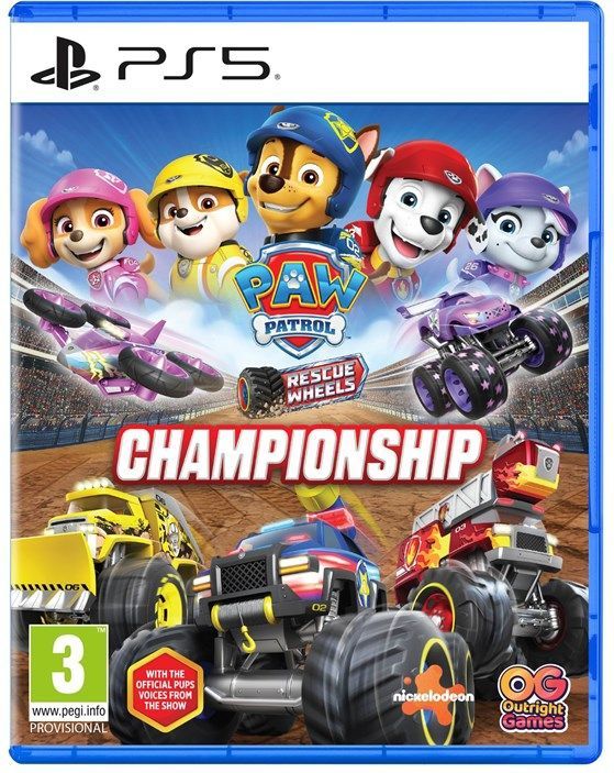 Paw Patrol Rescue Wheels: Championship - Sony PlayStation 5 - Racing