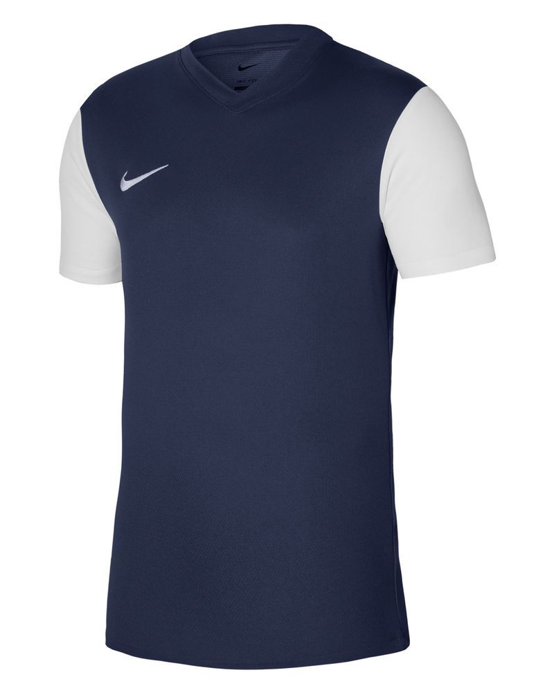 Maillot Nike Tiempo Premier II Bleu Marine & Blanc pour enfant
