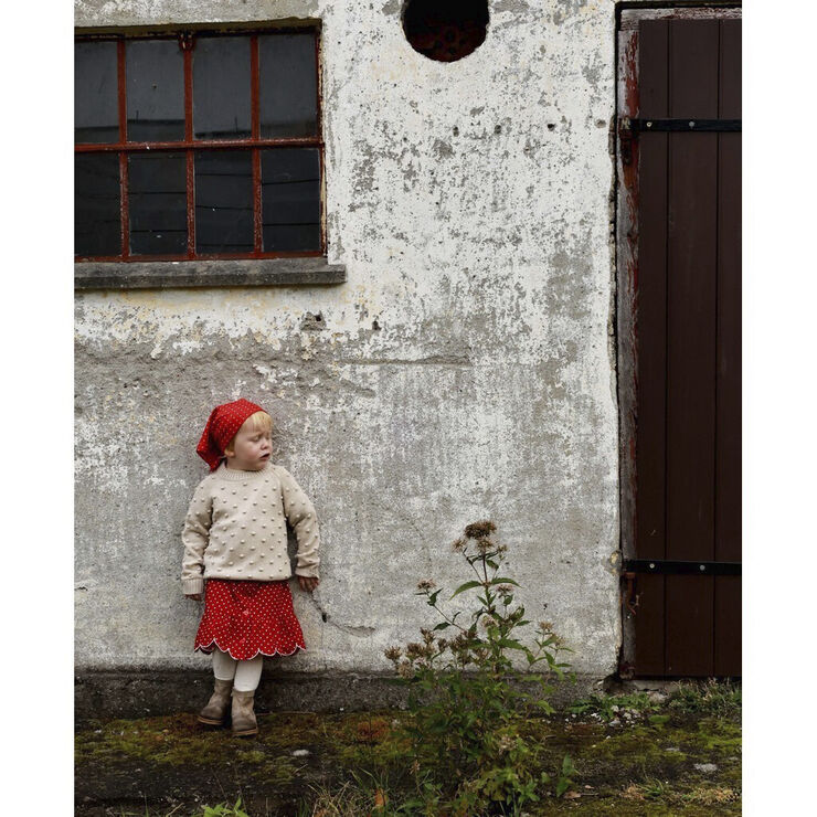 Fliink DOLLY DOT SKIRT Pompeian red