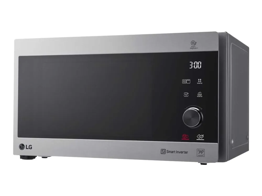 LG NeoChef MH6565CPS - Mikrobølgeovn med grill - 25 liter - 1000 W - rustfrit stål