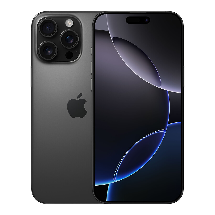 Apple iPhone 16 Pro Max (Titane noir) - 256 Go