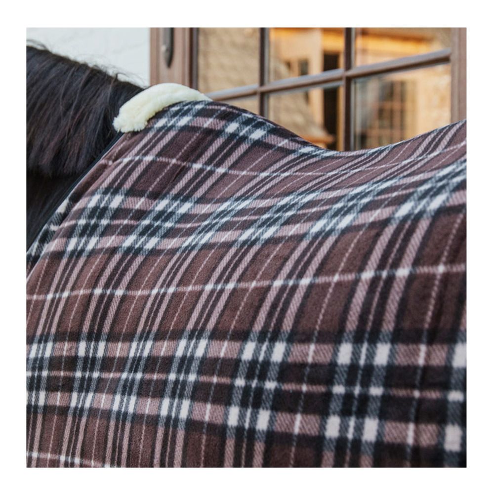 Kentucky HEAVY - Chemise séchante check printing brown