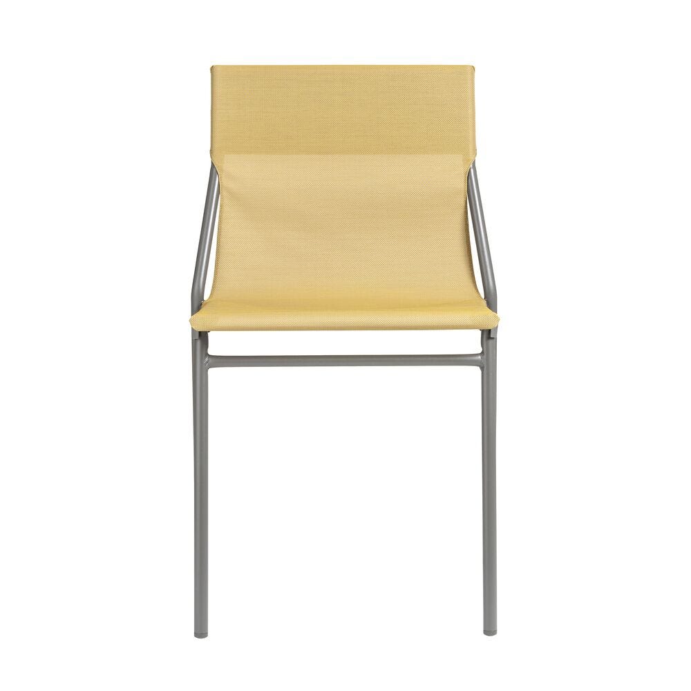 Stuhl mit Großem Sitzkomfort Horizon Batyline® Duo Gelb Safran-Titane
