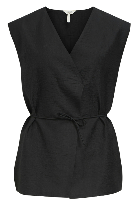 Object zwarte dames gilet