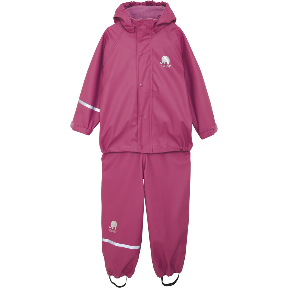 Køb CeLaVi Rose Wine Basic Regntøj Sæt -Solid Pu