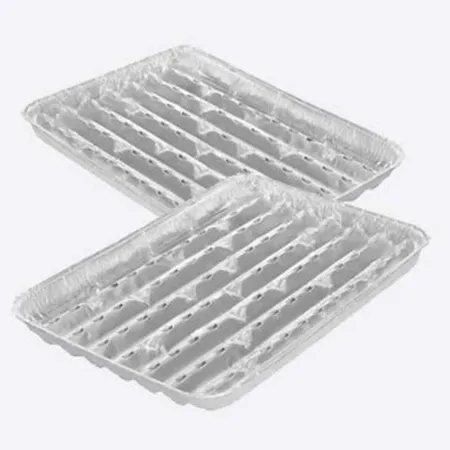 Aluminium-Grillpfannen, 5 Stück