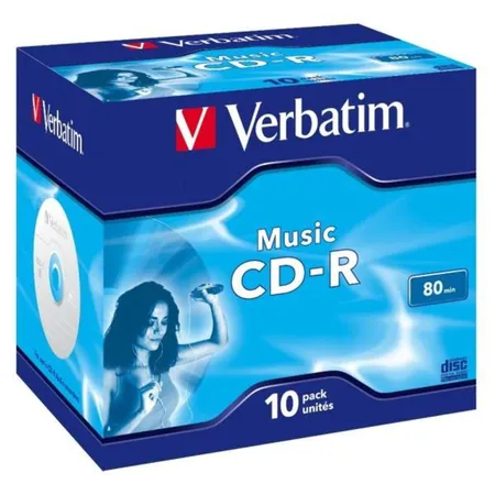 Verbatim 10 Verbatim CD-R Audio Rohlinge 52X 80min 700MB Jewelcase