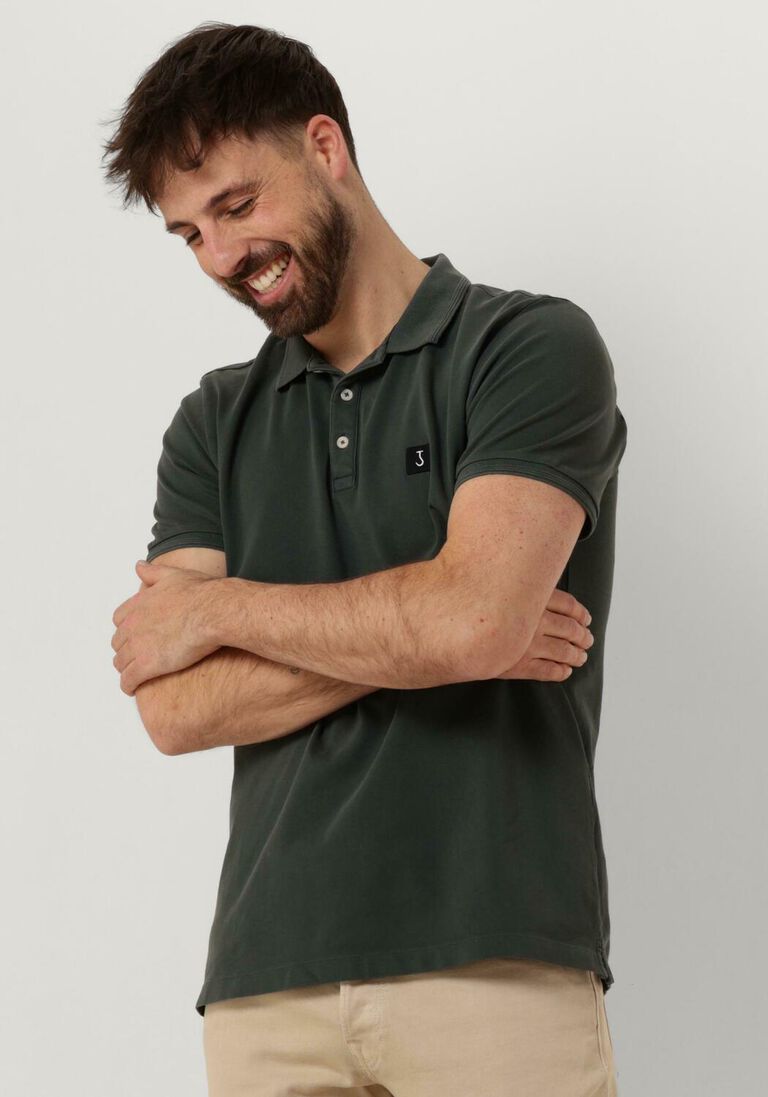 BUTCHER OF BLUE zwarte butcher of blue polo classic comfort polo