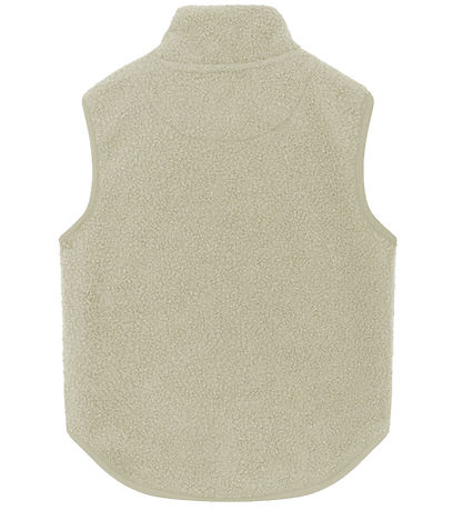 Mini A Ture Fleeceweste - Teddy - MatBattal - Ulme Green