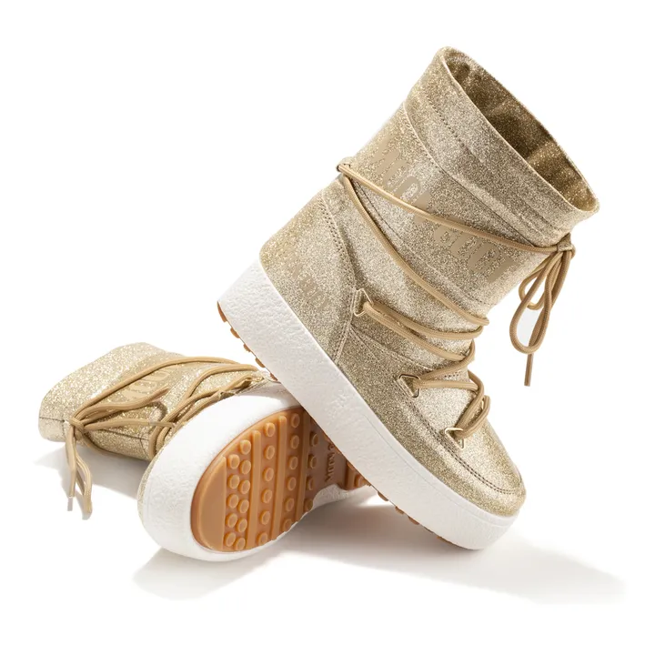 Moon Boot Moon Boot Jtrack Tube Glitter | Doré
