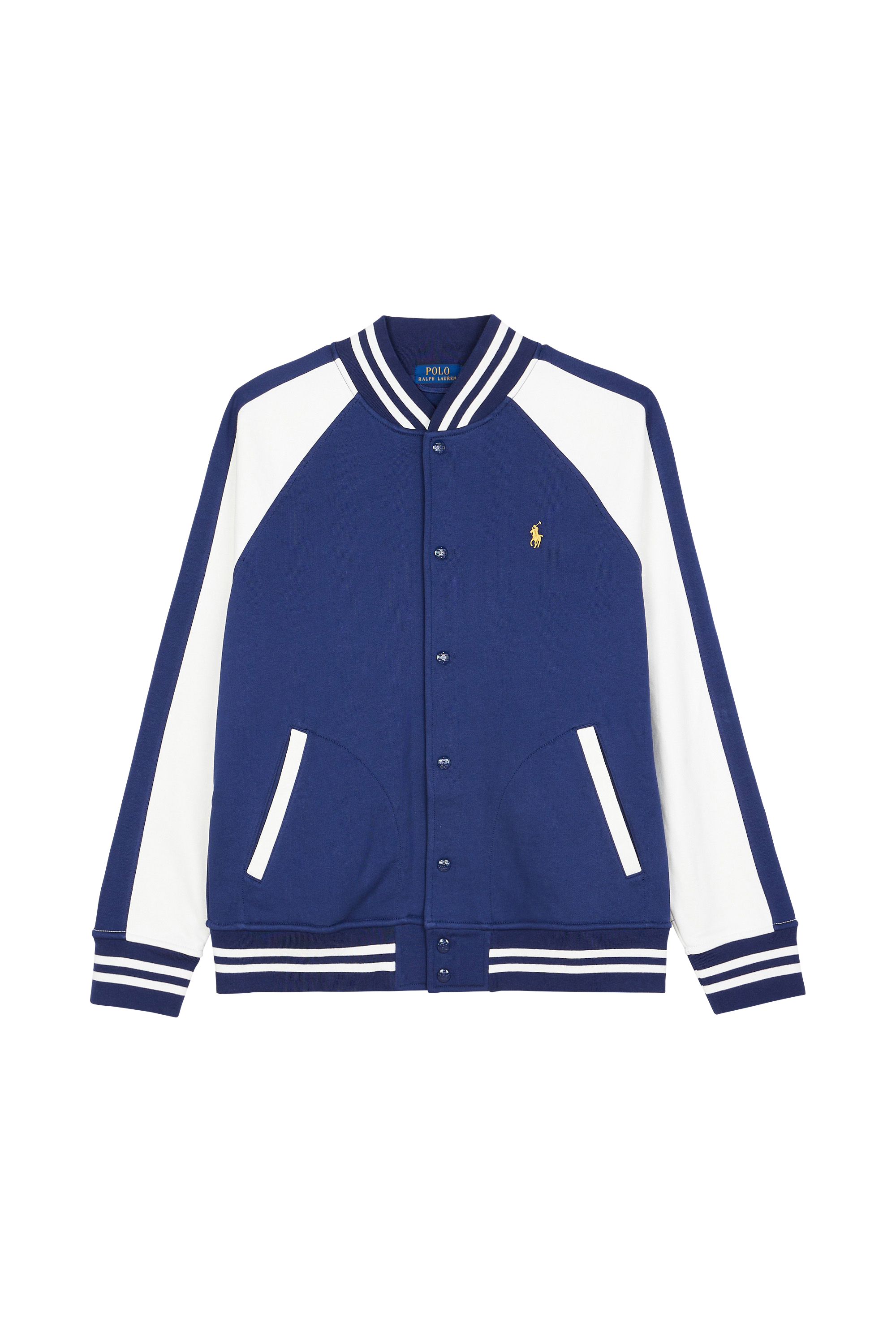 POLO RALPH LAUREN Bomber LTWT ATHLETC FLEECE-LSL-SWS Bleu