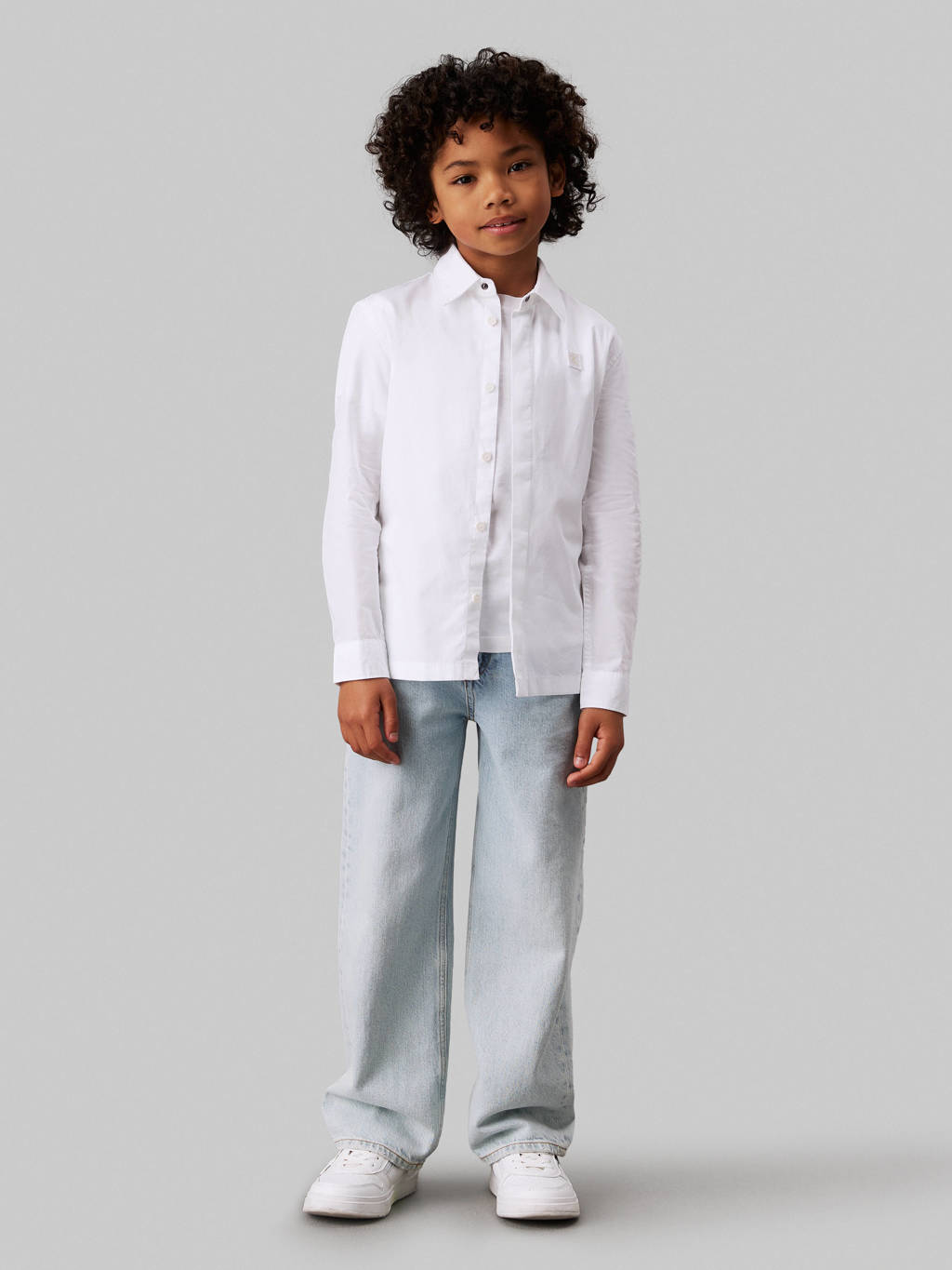 Calvin Klein overhemd wit