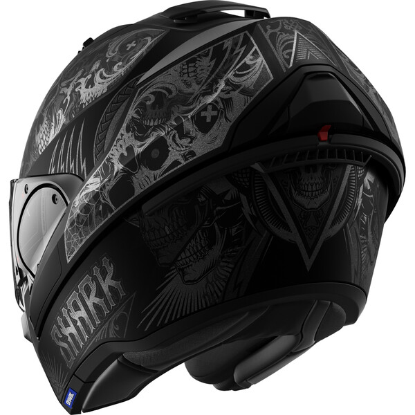 Shark - Casque Evo-ES K-Rozen Noir Mat / Argent