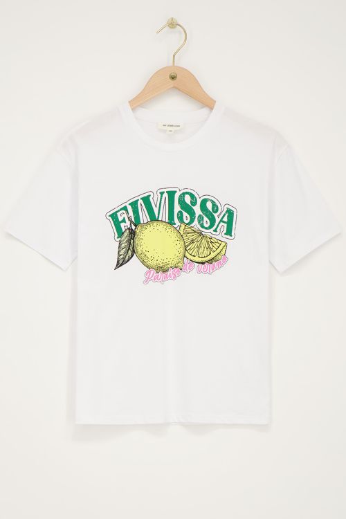Wit T-shirt 