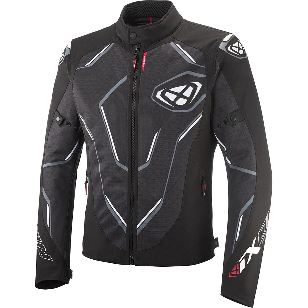 Ixon - Blouson Demoniak Noir / Blanc