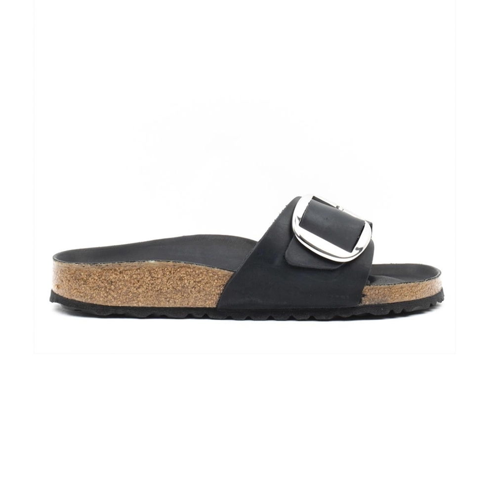 Birkenstock Madrid Big Buckle Sandalen Naturleder geölt