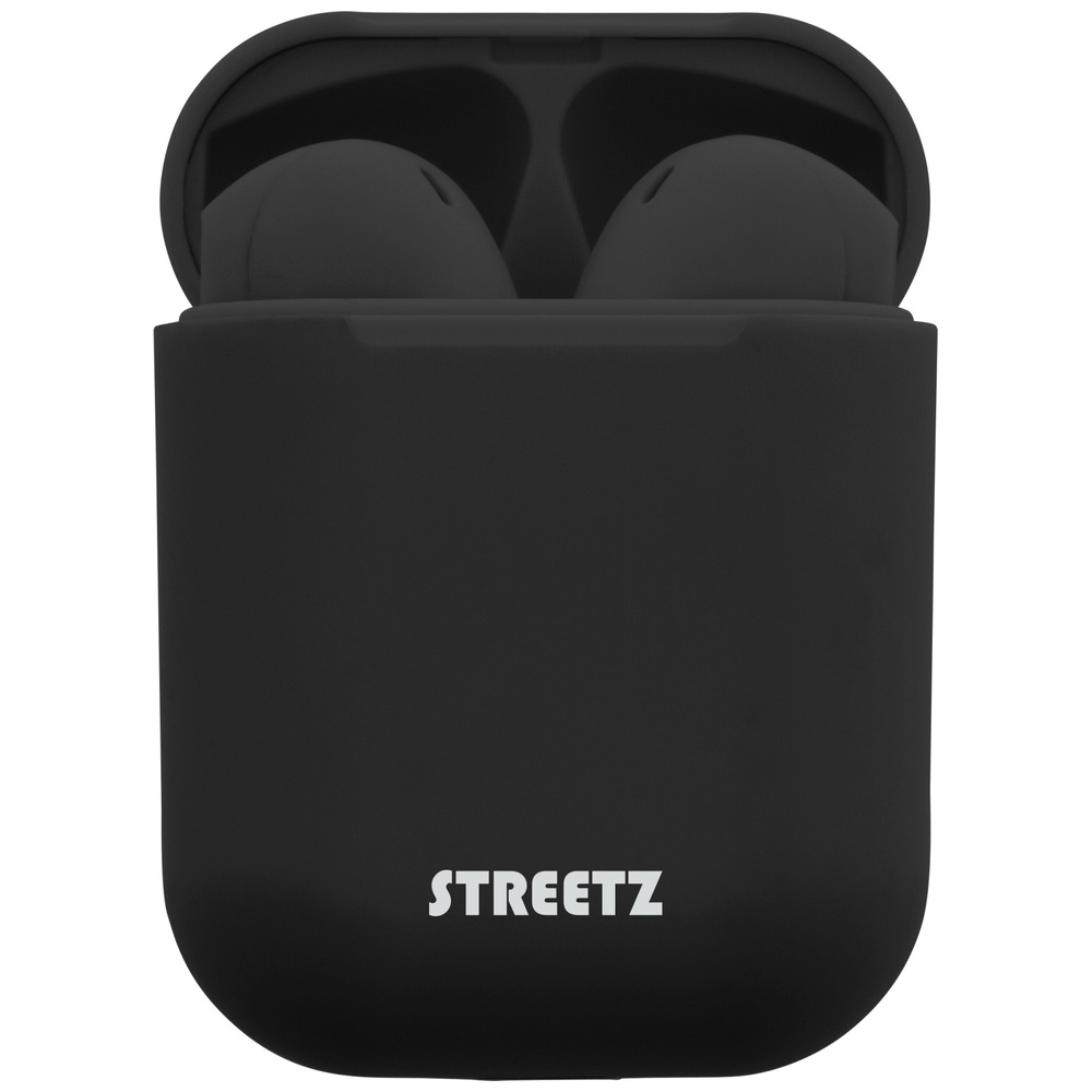 Streetz True Wireless Bluetooth-Ohrhörer Schwarz
